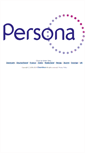 Mobile Screenshot of persona.info