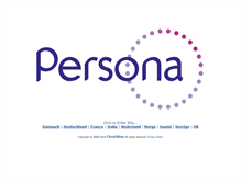 Tablet Screenshot of persona.info